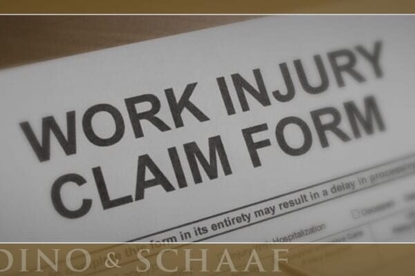workplace injury claim form for workers' compensation case