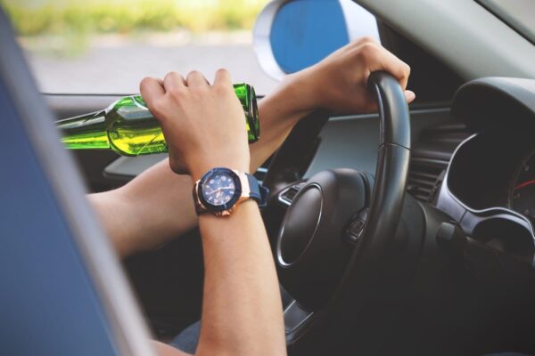 Alcohol in Car - Drunk Driving