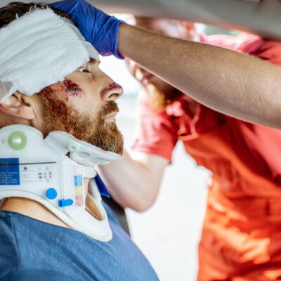 Car accident with head injury - Saladino & Schaaf, Paducah car accident lawyers.